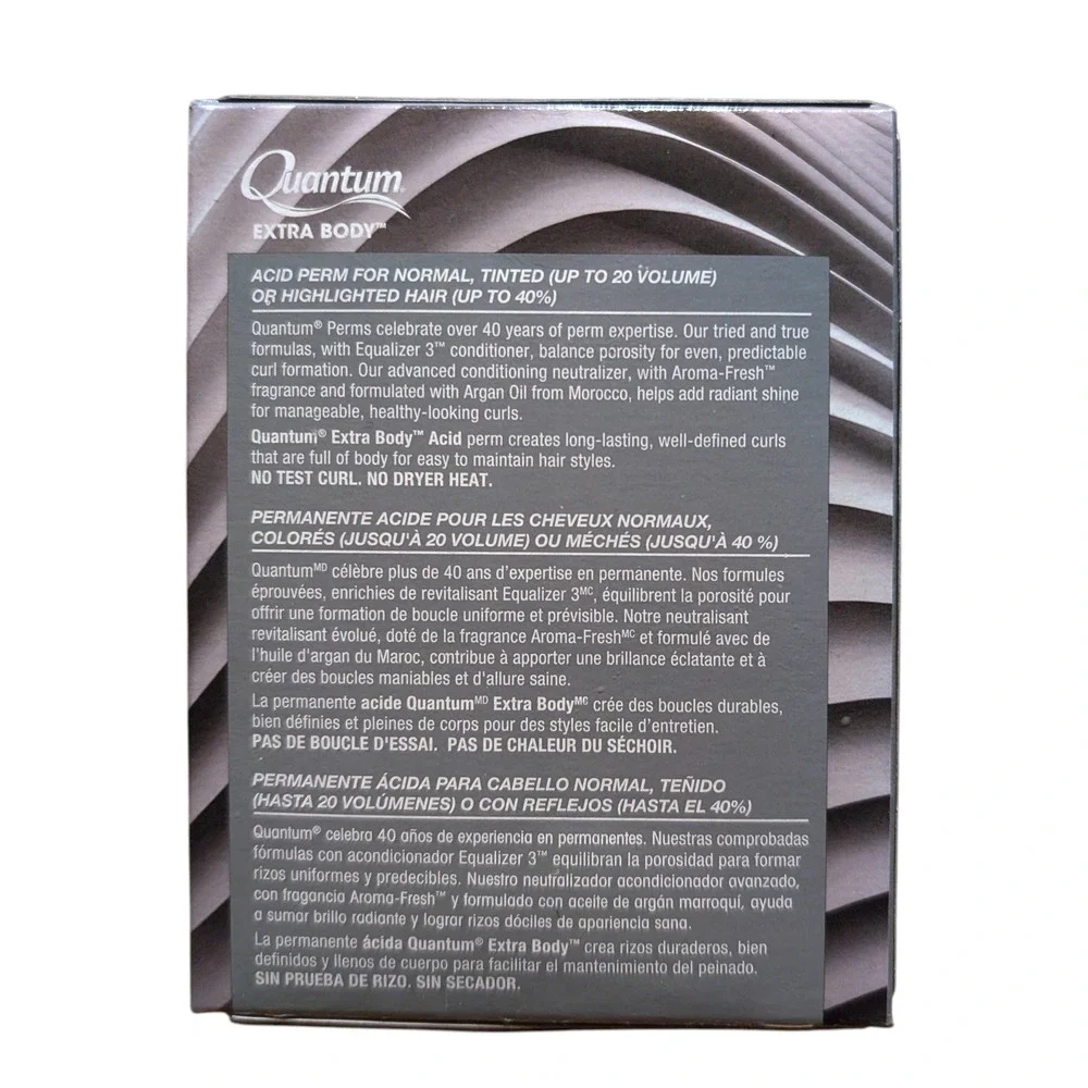 Zotos Professional Quantum Extra Body Acid Perm Permanent Kit Medium Firm‎ Hair